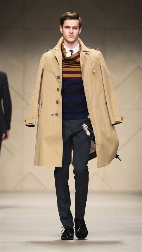 burberry prorsum black trench men|Burberry trench coat men outlet.